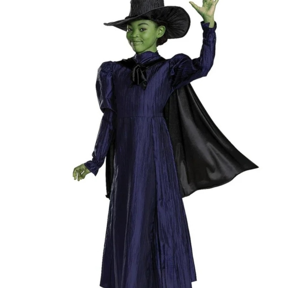 Disguise wicked Elphaba deluxe child costume nwt small 4/6X